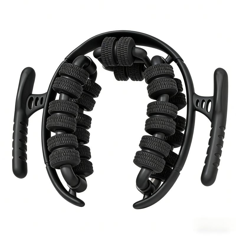 Springglow-Up 28 Wheel Circular Roller Massager, Deep Muscle Relaxation Massage Equipment, Slimming Leg Yoga Ring