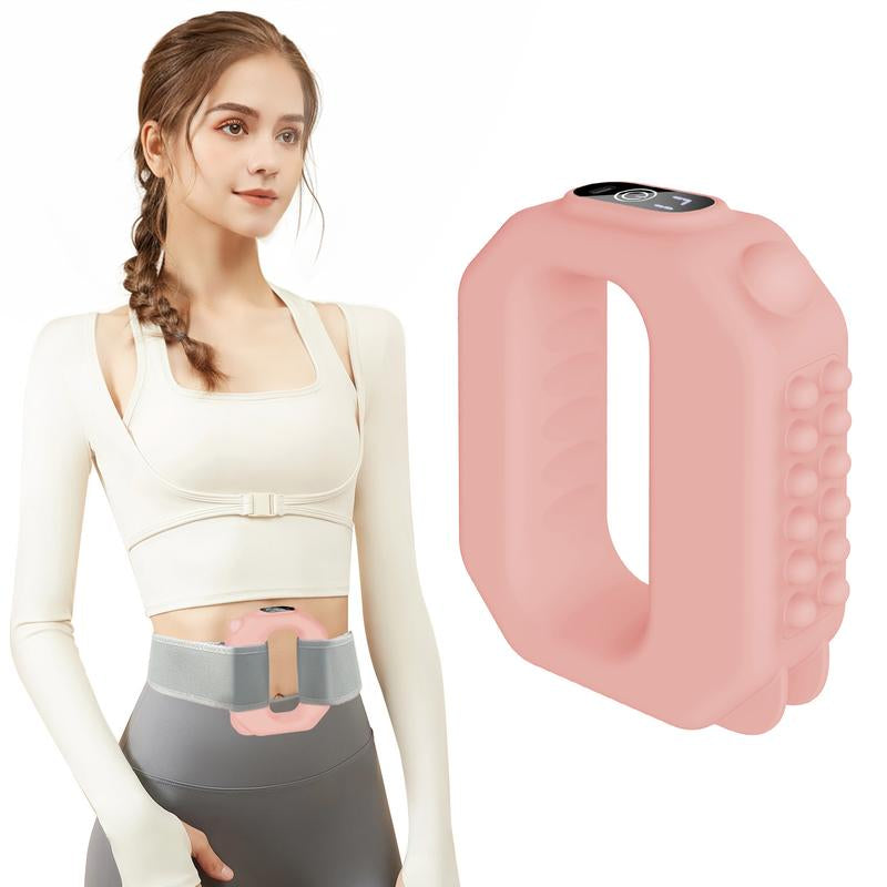 ADDWIN 2026 New Fascia Ring R10 Mini Muscle Recovery Fascia Device Upgraded Adjustable Strap Fits up to 50In Waist, Cordless Rechargeable, Designed for Waist & Back Muscle Recovery Portable Massager Parents Gift