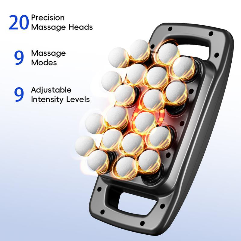 Massage Machines, 20-Head Massage Machine, Relaxation Device for the Body, Deeply Relax Muscle Groups and Relieve Muscle Soreness, Christmas Gifts, Valentine'S Day Gifts for Boyfriend and Girlfriend