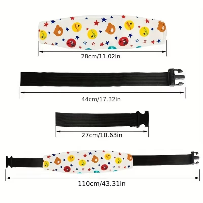 Baby Head Support for Car Seat Carseat Head Band Straps for Toddler Kids Children Infant Neck Relief Headrest Strap for Stroller