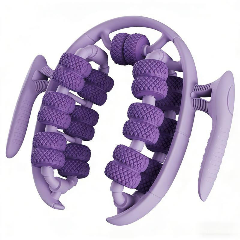 Springglow-Up 28 Wheel Circular Roller Massager, Deep Muscle Relaxation Massage Equipment, Slimming Leg Yoga Ring