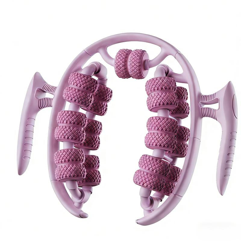 Springglow-Up 28 Wheel Circular Roller Massager, Deep Muscle Relaxation Massage Equipment, Slimming Leg Yoga Ring