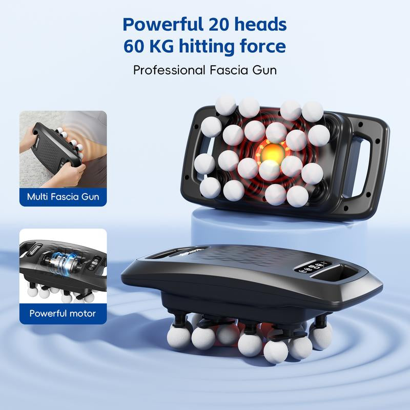 Massage Machines, 20-Head Massage Machine, Relaxation Device for the Body, Deeply Relax Muscle Groups and Relieve Muscle Soreness, Christmas Gifts, Valentine'S Day Gifts for Boyfriend and Girlfriend